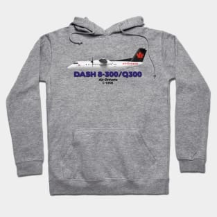 DeHavilland Canada Dash 8-300/Q300 - Air Ontario Hoodie